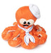 FuzzYard - Octo - Posse Sailor Squiggles Oranje - Pluche Hondenspeelgoed (23 cm) - Bivakshop