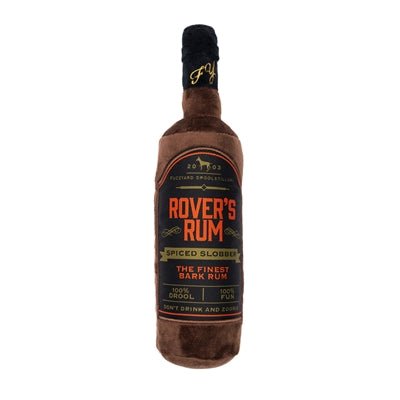 FuzzYard - Rover's Rum - Pluche Hondenspeelgoed (28 cm) - Bivakshop