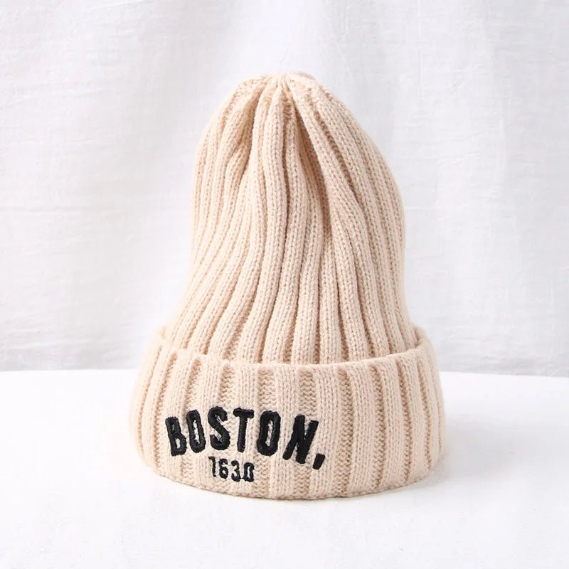 Gebreide baby beanie - Warme muts voor winter & lente - Unisex peuter muts met oorbescherming - Bivakshop