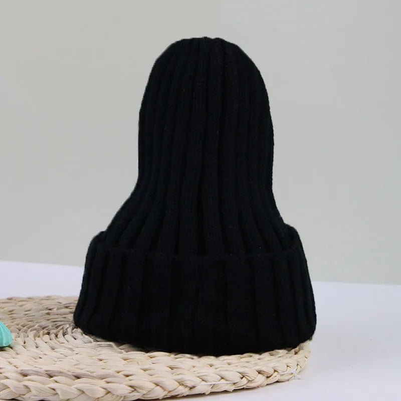 Gebreide baby beanie - Warme muts voor winter & lente - Unisex peuter muts met oorbescherming - Bivakshop