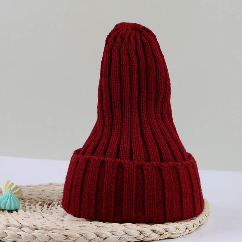 Gebreide baby beanie - Warme muts voor winter & lente - Unisex peuter muts met oorbescherming - Bivakshop