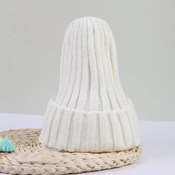 Gebreide baby beanie - Warme muts voor winter & lente - Unisex peuter muts met oorbescherming - Bivakshop