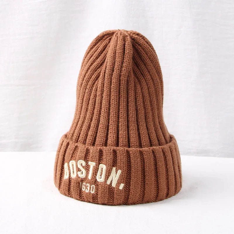 Gebreide baby beanie - Warme muts voor winter & lente - Unisex peuter muts met oorbescherming - Bivakshop