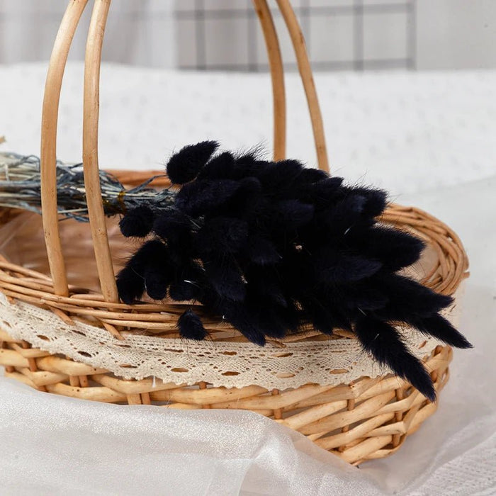 Gedroogd Bunny Tail Grass (50 Stuks) – Fluffy Hazenstaartjes – Natuurlijke Boho & Bruiloft Decoratie - Bivakshop