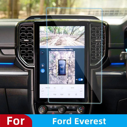 Gehard glas screenprotector voor ford everest 2023 – GPS navigatie bescherming & anti - kras film - Bivakshop