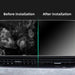 Gehard glas screenprotector voor ford everest 2023 – GPS navigatie bescherming & anti - kras film - Bivakshop