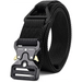 Genuine tactical belt quick release outdoor military belt soft real nylon sports accessories men and women black belt - Bivakshop