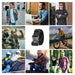 Genuine tactical belt quick release outdoor military belt soft real nylon sports accessories men and women black belt - Bivakshop