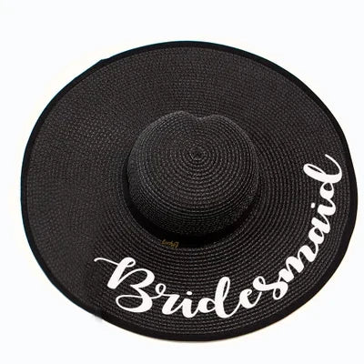 Gepersonaliseerde floppy strandhoeden - Voor bruiloft - Bruidssuites - Bivakshop