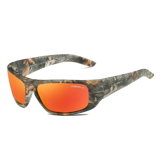 Gepolariseerde camo zonnebril – UV400 outdoor bril voor vissen, fietsen & autorijden - Bivakshop
