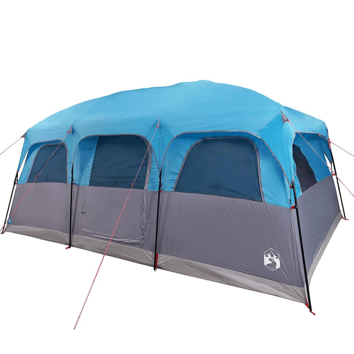 Gezinstent – Waterdichte tent – Blauw – Ruim ontwerp – 8 of 10 Personen - Bivakshop