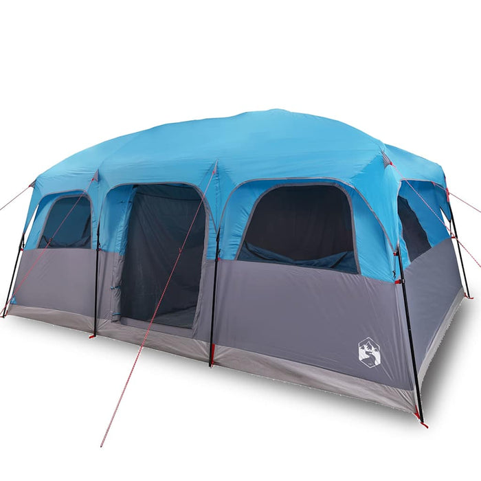 Gezinstent – Waterdichte tent – Blauw – Ruim ontwerp – 8 of 10 Personen - Bivakshop