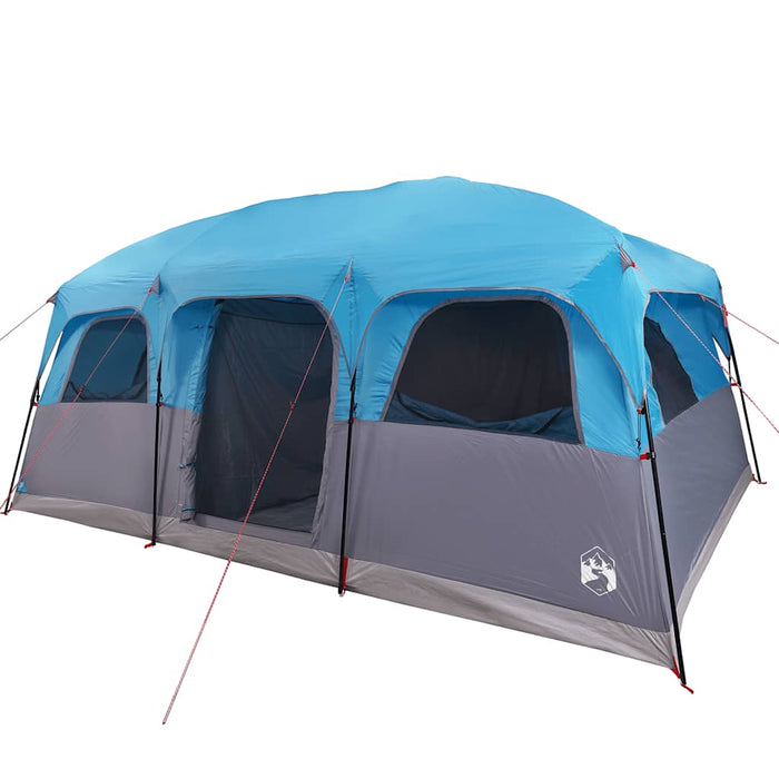 Gezinstent – Waterdichte tent – Blauw – Ruim ontwerp – 8 of 10 Personen - Bivakshop
