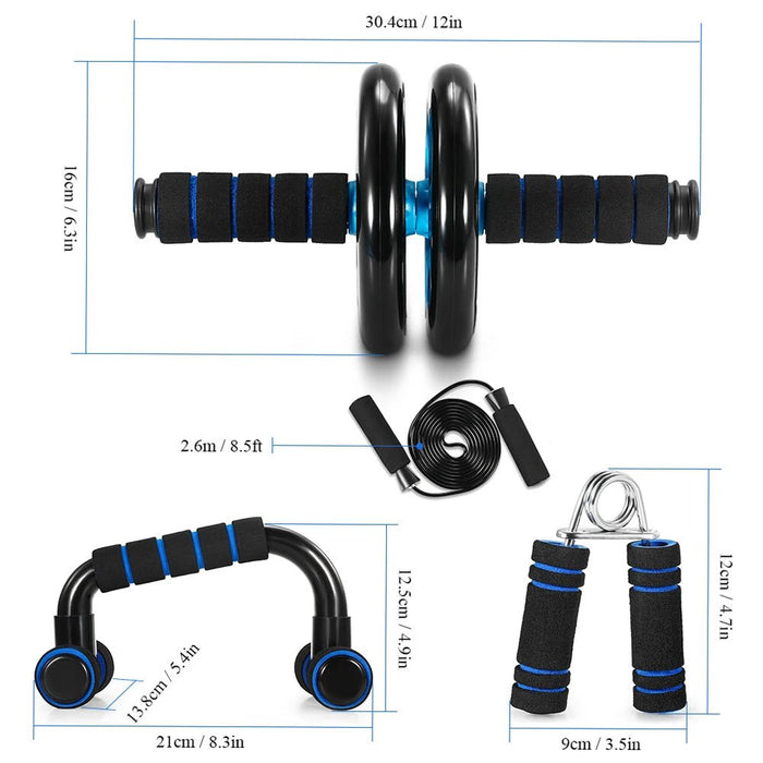 Gezond buikroller - combinatieset – Multifunctionele fitness voor thuis - Bivakshop