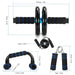Gezond buikroller - combinatieset – Multifunctionele fitness voor thuis - Bivakshop