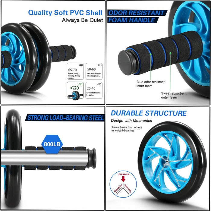 Gezond buikroller - combinatieset – Multifunctionele fitness voor thuis - Bivakshop