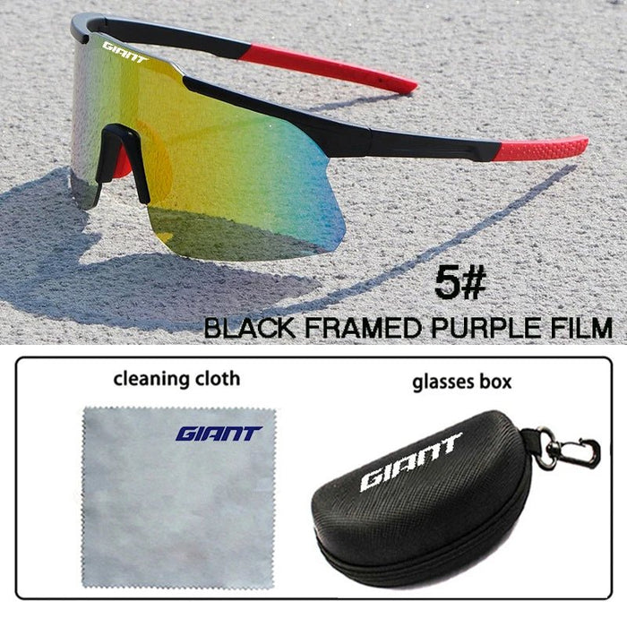 Giant fietsbril unisex – Sportzonnebril met UV400 bescherming & lichtgewicht frame - Bivakshop