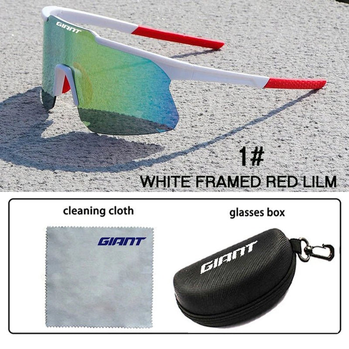 Giant fietsbril unisex – Sportzonnebril met UV400 bescherming & lichtgewicht frame - Bivakshop