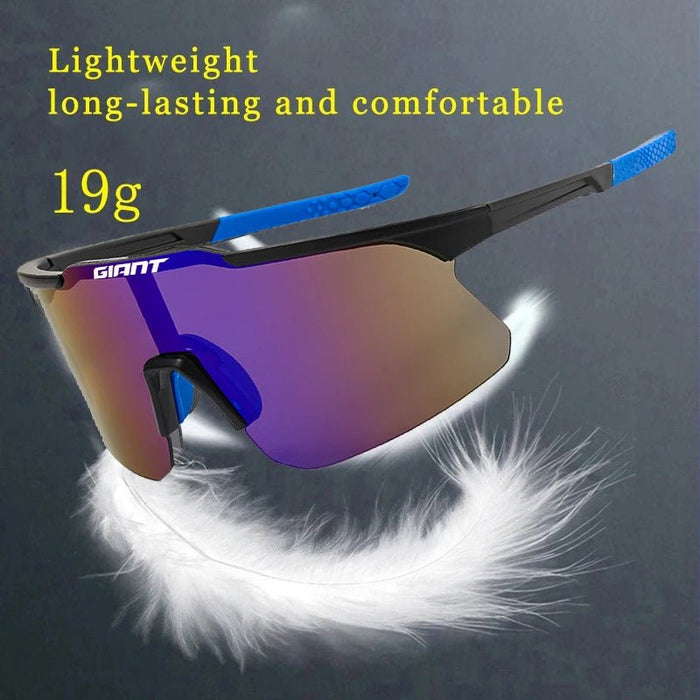 Giant fietsbril unisex – Sportzonnebril met UV400 bescherming & lichtgewicht frame - Bivakshop