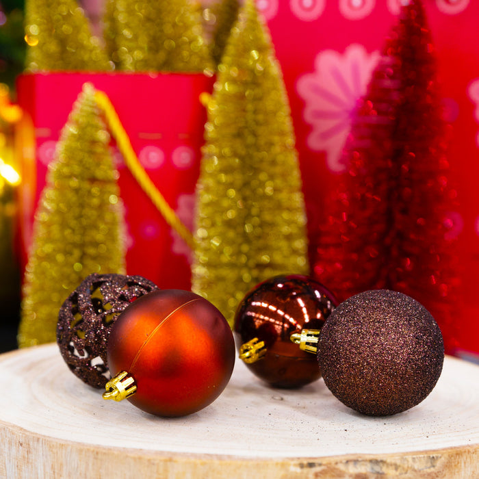 Giftsome – Chique Kerstballen 101 - delig – Mat, Glanzend & Glitter - Bivakshop