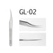 Glamlash esd st sa anti - statische wimper pincet – Gebogen & rechte tip pincet voor wimperverlenging - Bivakshop