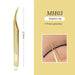 Glamlash esd st sa anti - statische wimper pincet – Gebogen & rechte tip pincet voor wimperverlenging - Bivakshop
