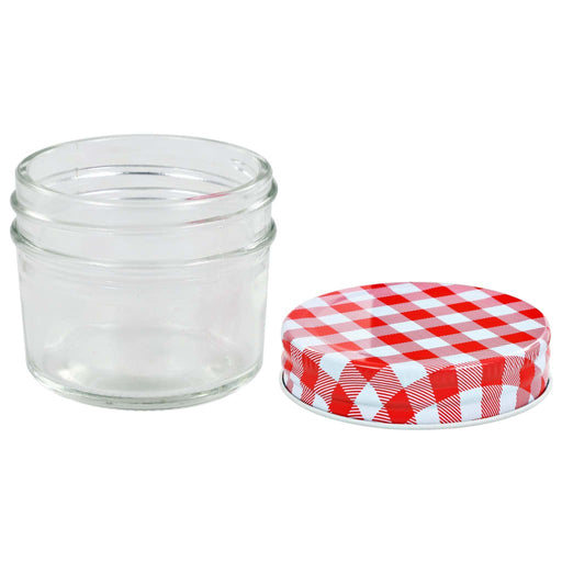 Glazen Jampotten – 110 ml – Met Deksel – Set van 24, 48 of 96 Stuks - Bivakshop