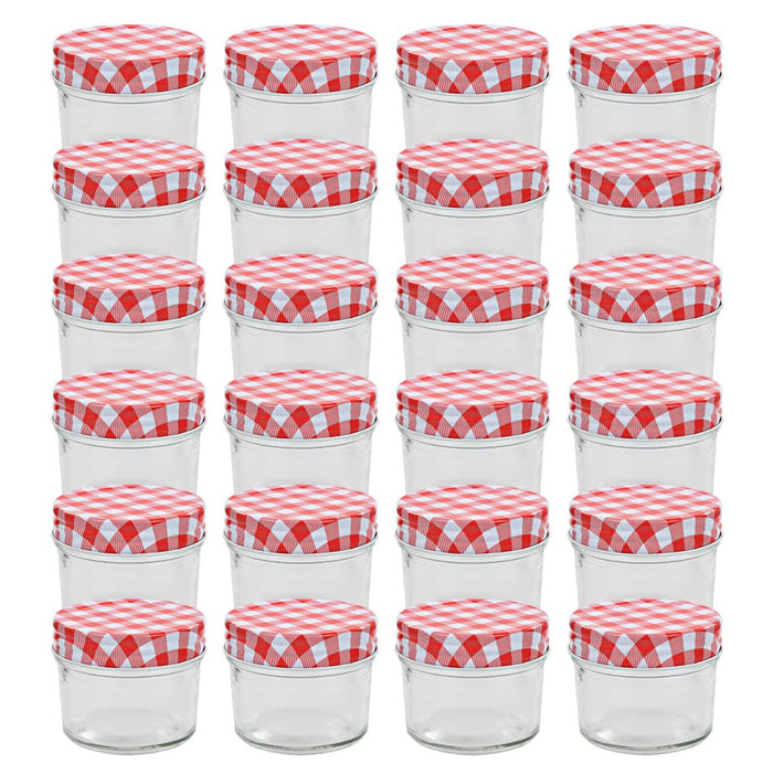 Glazen Jampotten – 110 ml – Met Deksel – Set van 24, 48 of 96 Stuks - Bivakshop