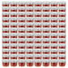 Glazen Jampotten – 110 ml – Met Deksel – Set van 24, 48 of 96 Stuks - Bivakshop