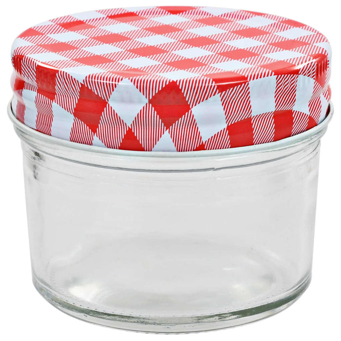 Glazen Jampotten – 110 ml – Met Deksel – Set van 24, 48 of 96 Stuks - Bivakshop