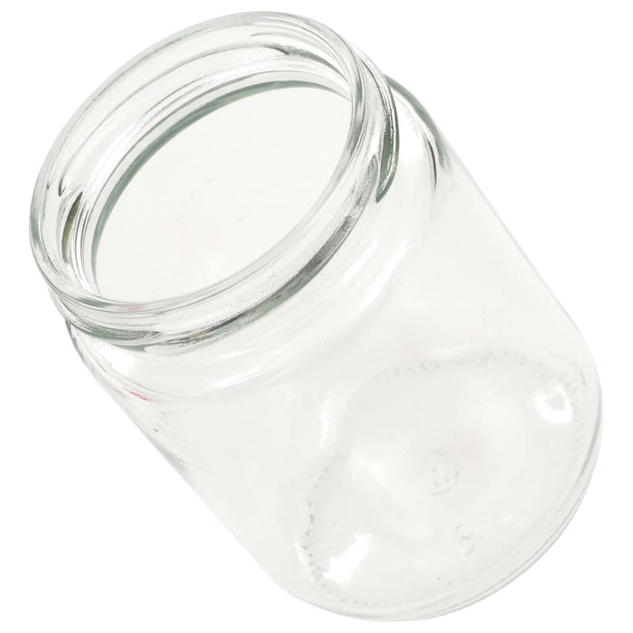 Glazen Jampotten 230 ml met Deksel - Set van 48 of 96 stuks - Bivakshop