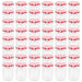 Glazen Jampotten 230 ml met Deksel - Set van 48 of 96 stuks - Bivakshop