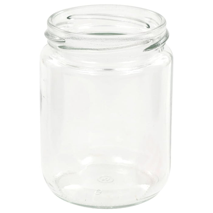 Glazen Jampotten 230 ml met Deksel - Set van 48 of 96 stuks - Bivakshop