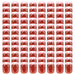 Glazen Jampotten 230 ml met Deksel - Set van 48 of 96 stuks - Bivakshop
