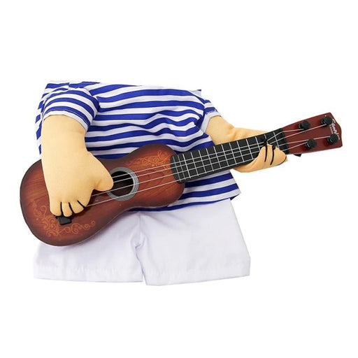 Grappig huisdier gitaar kostuum - Cosplay outfit voor honden en katten - Perfect voor feestdagen - Bivakshop