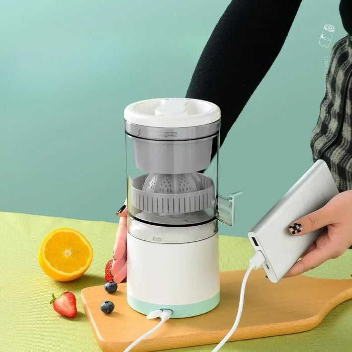 Grensoverschrijdende huishoudelijke automatische sap scheiding slow juicer - Draagbaar en oplaadbaar - Bivakshop