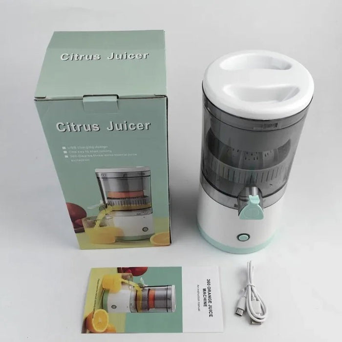 Grensoverschrijdende huishoudelijke automatische sap scheiding slow juicer - Draagbaar en oplaadbaar - Bivakshop