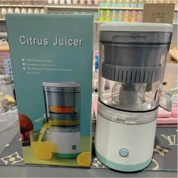 Grensoverschrijdende huishoudelijke automatische sap scheiding slow juicer - Draagbaar en oplaadbaar - Bivakshop