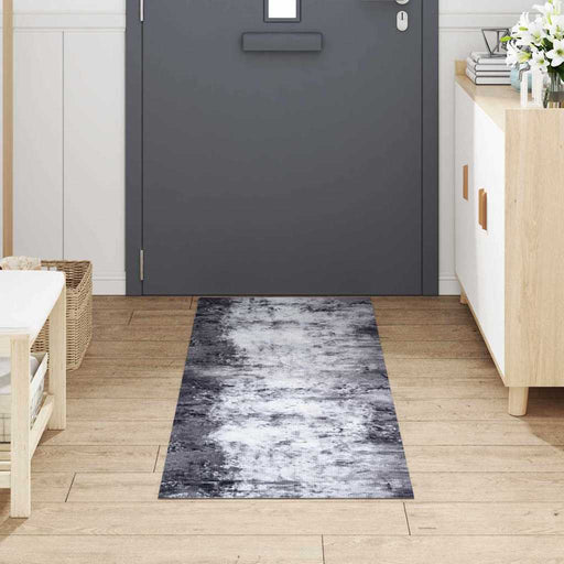 Grijs Keuken Vloerkleed – 180x60 cm – Fluweel Beton Look - Bivakshop