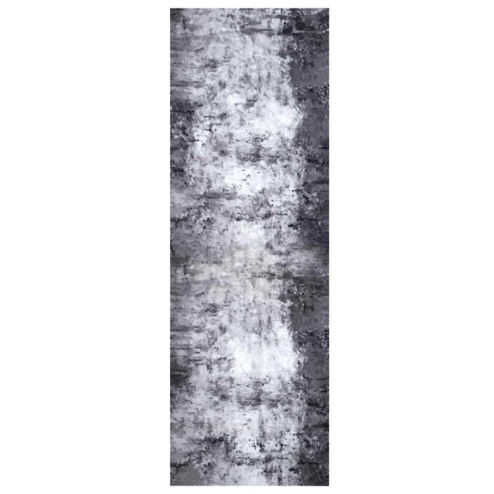 Grijs Keuken Vloerkleed – 180x60 cm – Fluweel Beton Look - Bivakshop