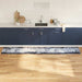 Grijs Keuken Vloerkleed – 180x60 cm – Fluweel Beton Look - Bivakshop