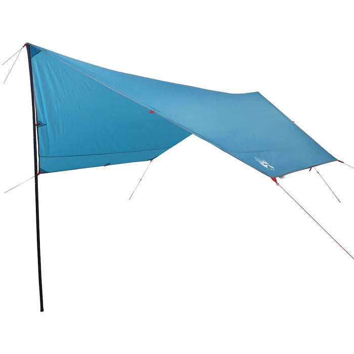 Grote Kampeerluifel 430x380x210 cm – Blauw – Waterdicht & Weerbestendig - Bivakshop