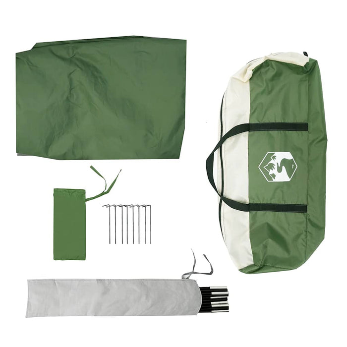 Grote Kampeerluifel 430x380x210 cm – Groen – Waterdicht & Discreet - Bivakshop