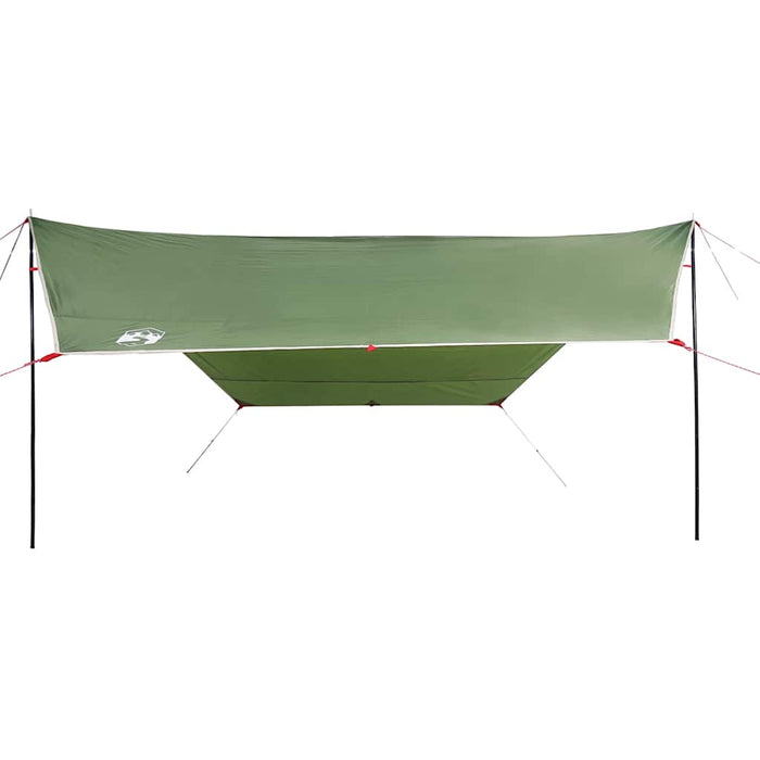 Grote Kampeerluifel 430x380x210 cm – Groen – Waterdicht & Discreet - Bivakshop