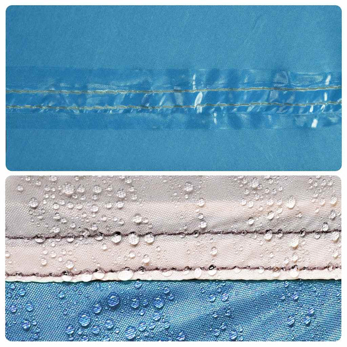Grote Kampeerluifel 460x305x210 cm – Blauw – Waterdicht & Ruim - Bivakshop