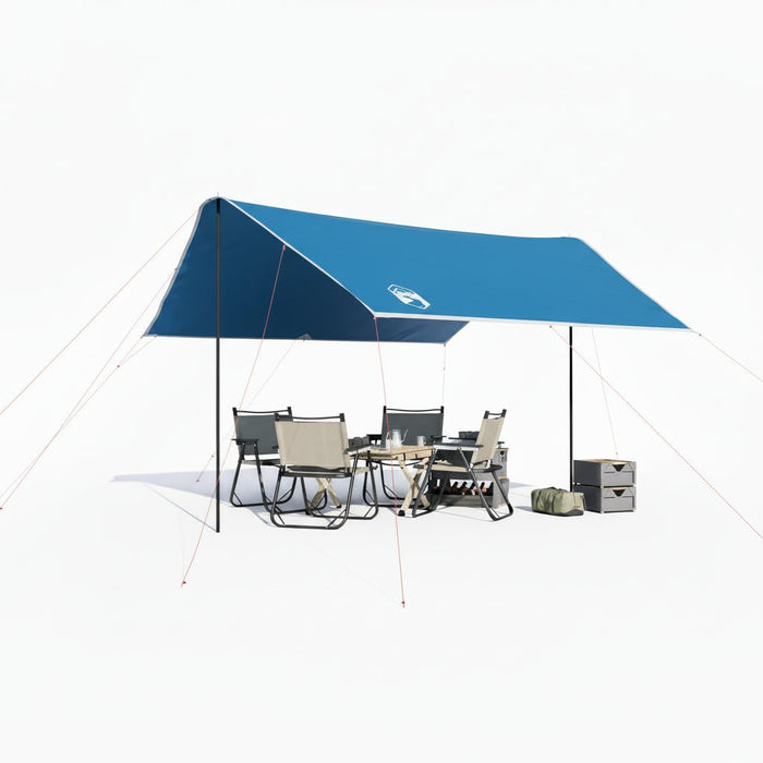 Grote Kampeerluifel 460x305x210 cm – Blauw – Waterdicht & Ruim - Bivakshop