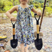 Grote mangaanstalen tuinschep – Waterdicht & roestvrij voor beach, camping & outdoor - Bivakshop