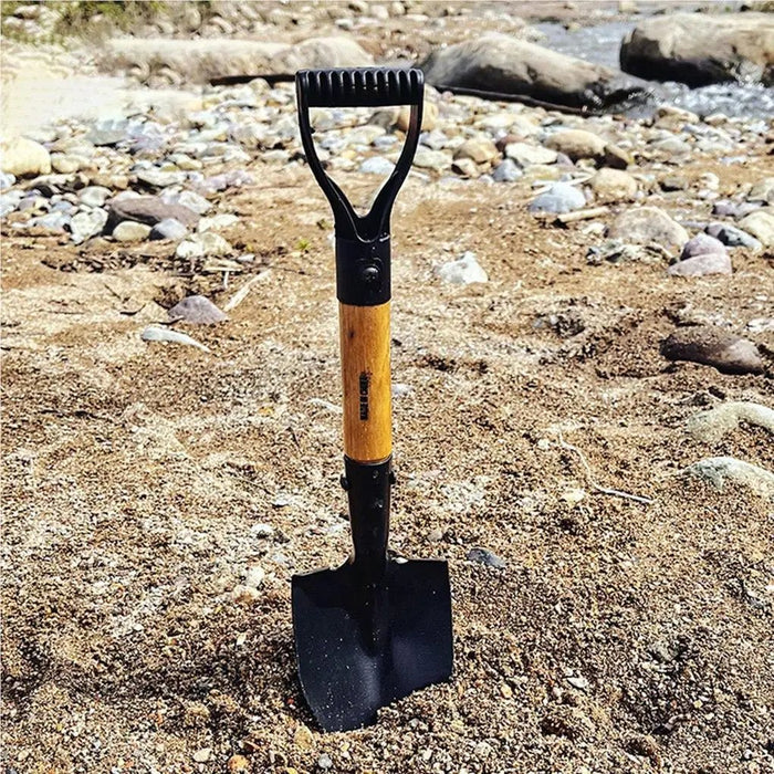 Grote mangaanstalen tuinschep – Waterdicht & roestvrij voor beach, camping & outdoor - Bivakshop