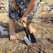 Grote mangaanstalen tuinschep – Waterdicht & roestvrij voor beach, camping & outdoor - Bivakshop