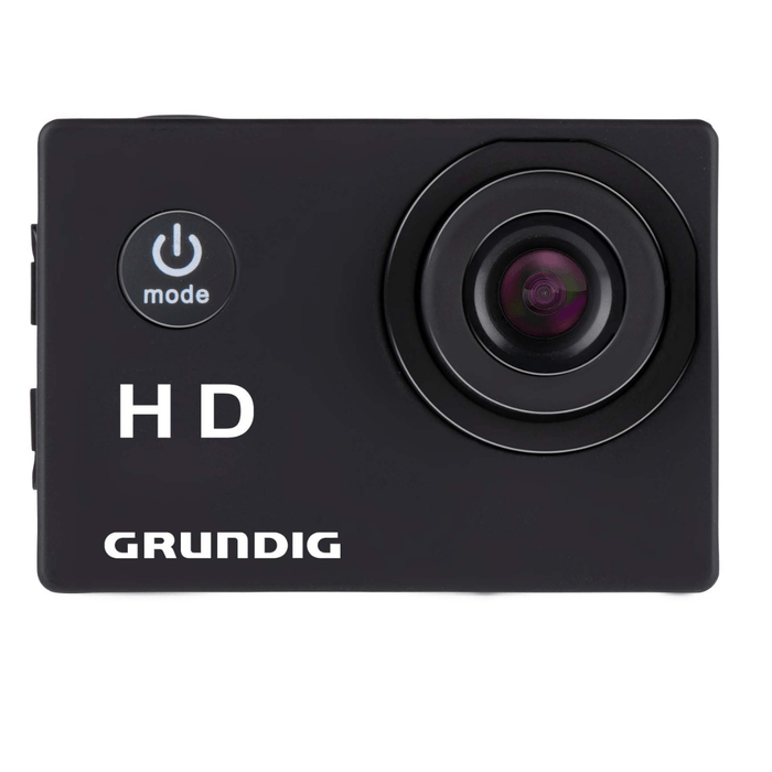Grundig - Actiecamera – HD 720p – 2 - inch Scherm – Compact & Gebruiksvriendelijk - Bivakshop